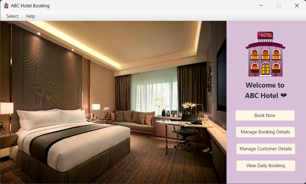ABC Hotel Booking System